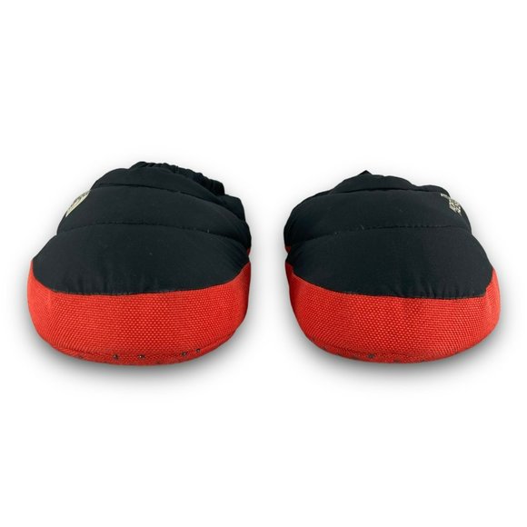 The North Face Nupste Tent Mule II Slippers 4501341404 Black Red Youth 12-1.5 - Picture 5 of 9